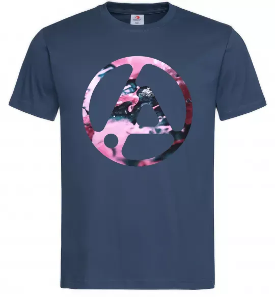 Мужская футболка Living things Темно-синий фото