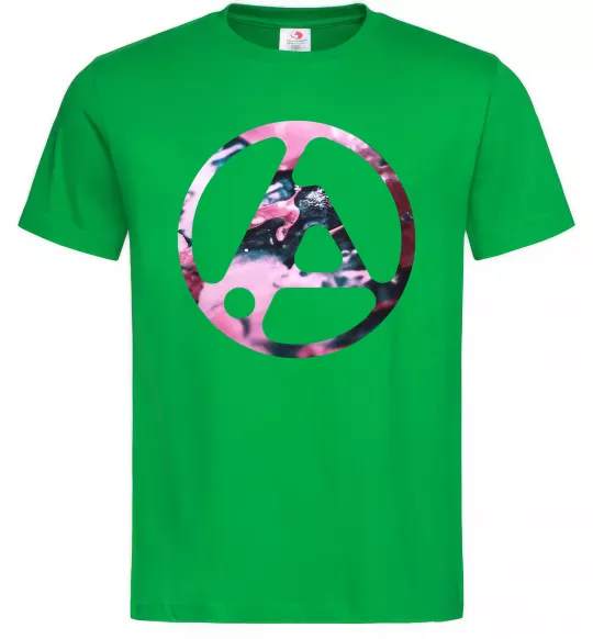 Мужская футболка Living things Зеленый фото