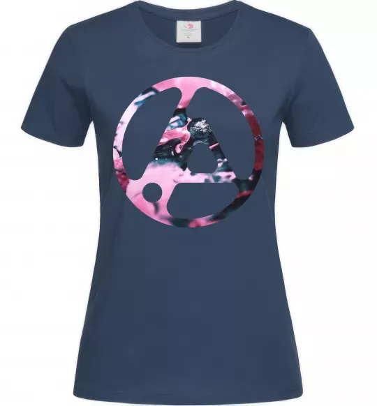 Жіноча футболка Living things Темно-синій фото