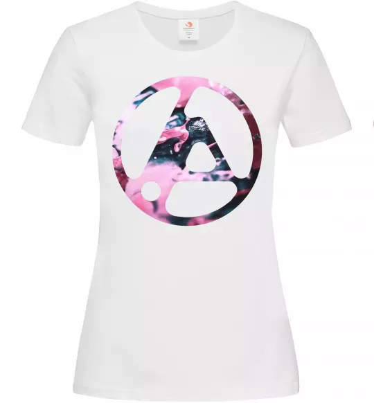 Жіноча футболка Living things Білий фото