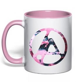 Чашка з кольоровою ручкою Living things