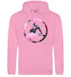 Чоловіча толстовка (худі) Living things Рожевий фото