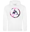 Жіноча толстовка (худі) Living things Білий фото