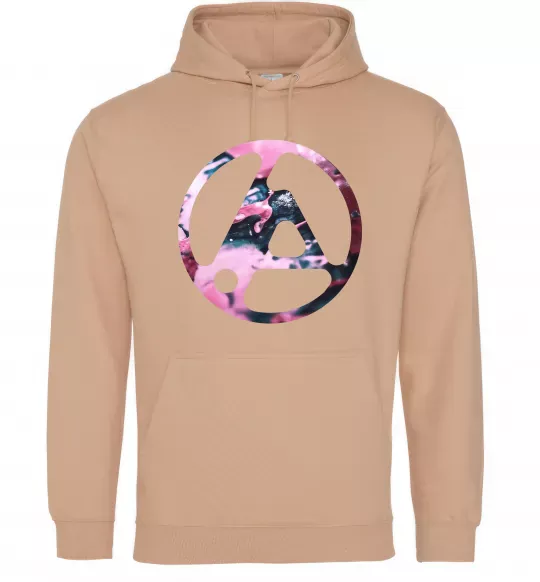 Жіноча толстовка (худі) Living things Пісочний фото