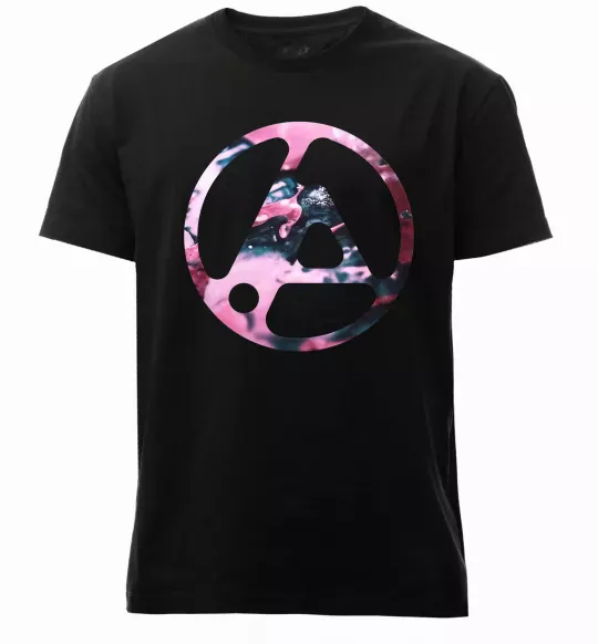 Чоловіча преміум футболка Living things Чорний фото