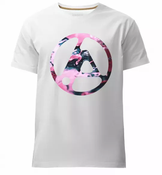 Чоловіча преміум футболка Living things Білий фото