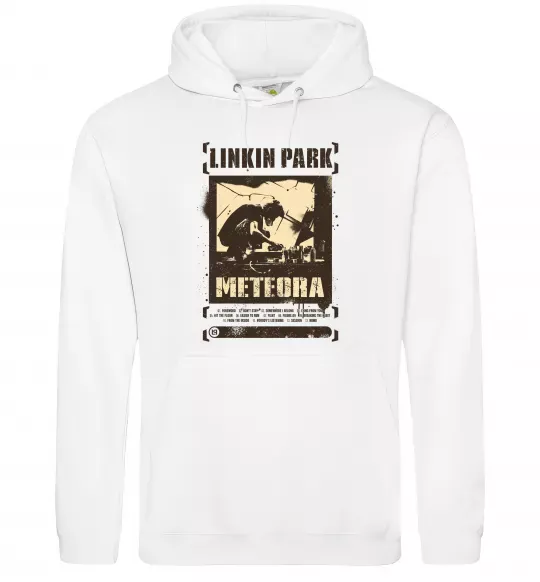 Жіноча толстовка (худі) Linkin Park Meteora Білий фото