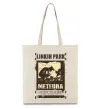 Эко-сумка Linkin Park Meteora Бежевый фото
