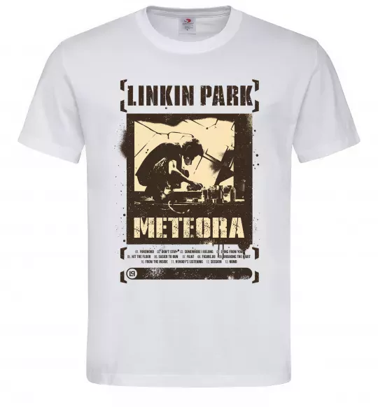 Мужская футболка Linkin Park Meteora Белый фото