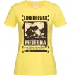 Жіноча футболка Linkin Park Meteora Лимонний фото