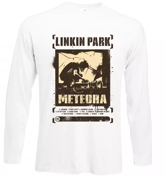 Лонгслів Linkin Park Meteora Білий фото