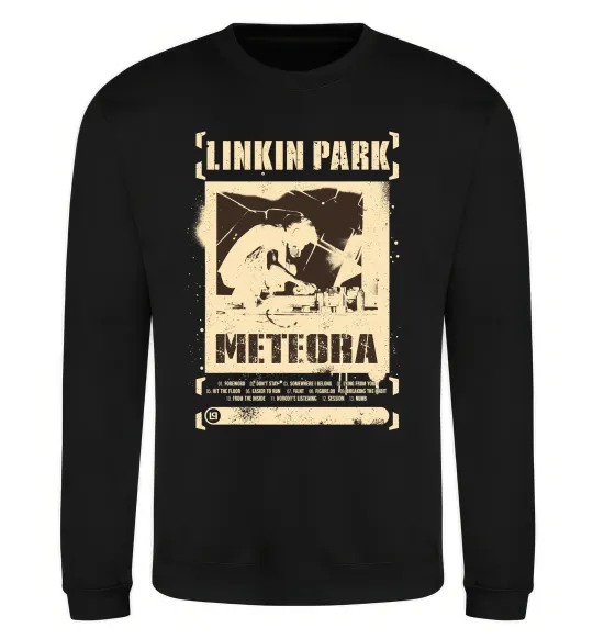 Світшот Linkin Park Meteora Чорний фото