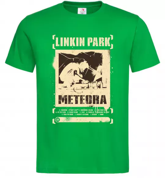 Мужская футболка Linkin Park Meteora Зеленый фото