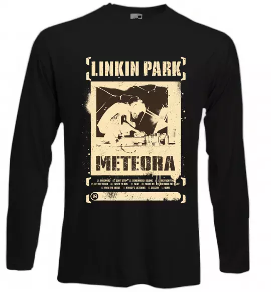 Лонгслів Linkin Park Meteora Чорний фото