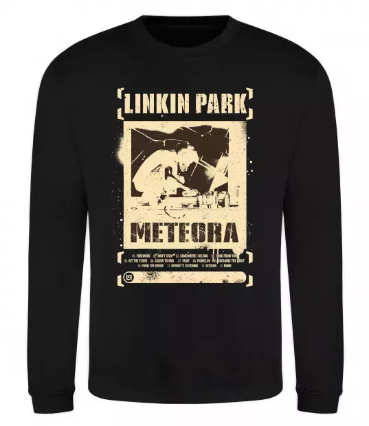 Світшот Linkin Park Meteora Чорний фото