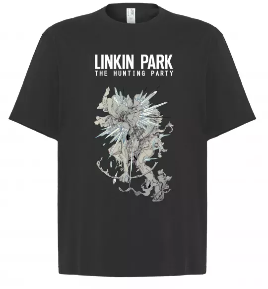 Футболка Оверсайз The hunting party Чорний фото