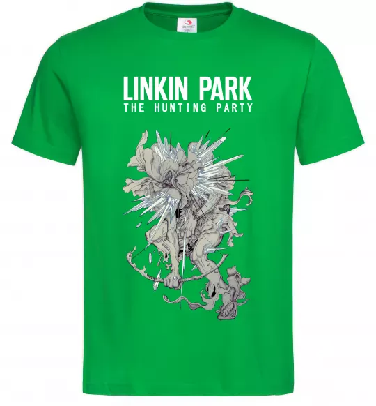 Чоловіча футболка The hunting party Зелений фото