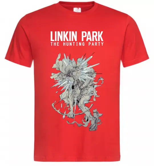Чоловіча футболка The hunting party Червоний фото