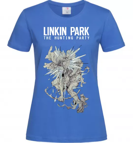 Женская футболка The hunting party Ярко-синий фото