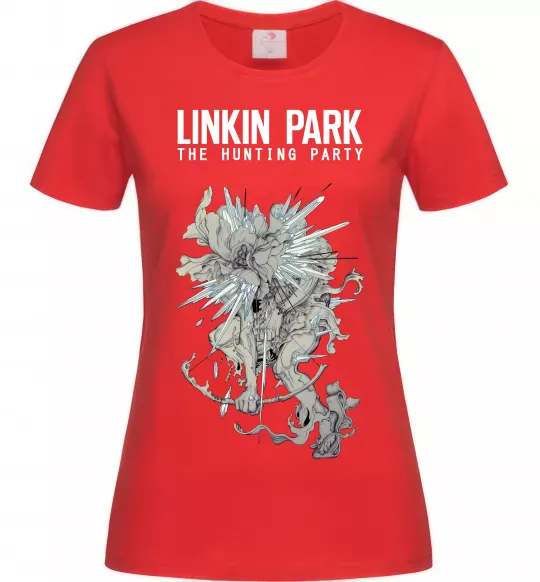 Женская футболка The hunting party Красный фото