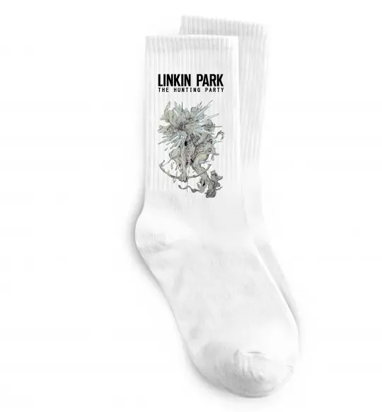 Шкарпетки The hunting party Білий фото