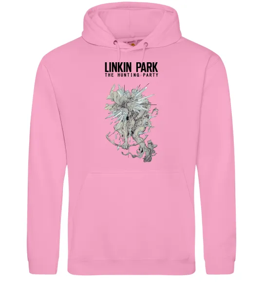 Мужская толстовка (худи) The hunting party Розовый фото