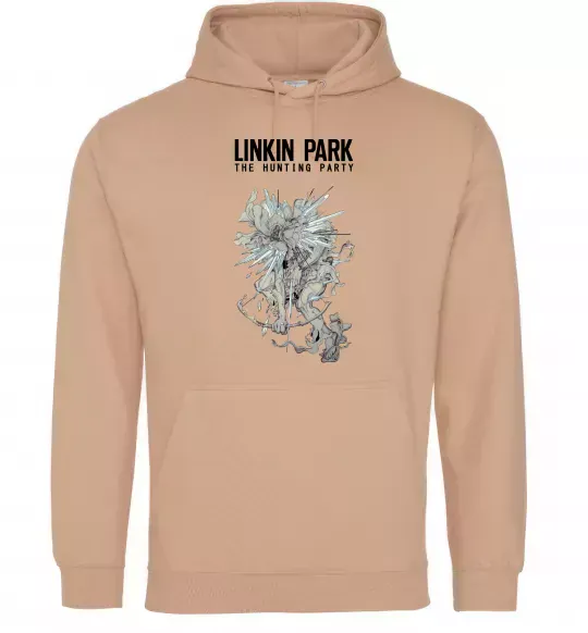 Чоловіча толстовка (худі) The hunting party Пісочний фото