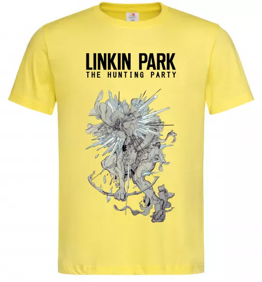 Чоловіча футболка The hunting party Лимонний фото