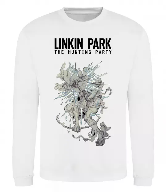 Світшот The hunting party Білий фото