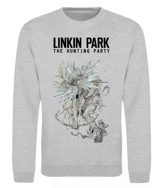 Світшот The hunting party Сірий меланж фото