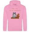 Жіноча толстовка (худі) Так пох шо аж невдобно Рожевий фото
