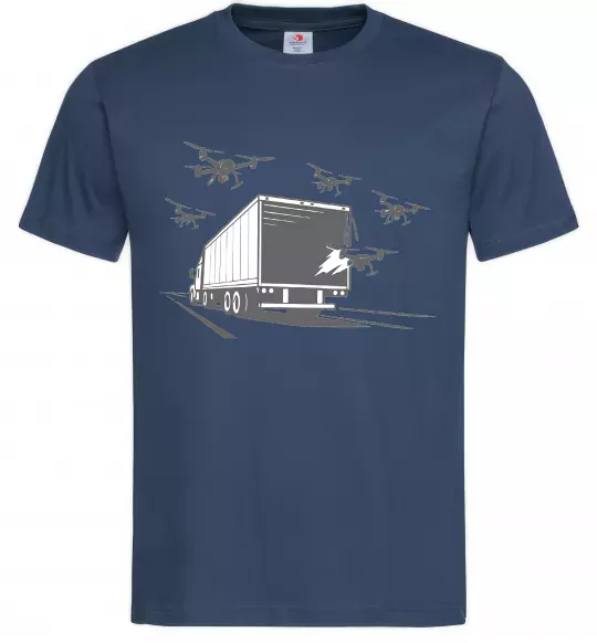 Мужская футболка Операція Павутина Темно-синий фото