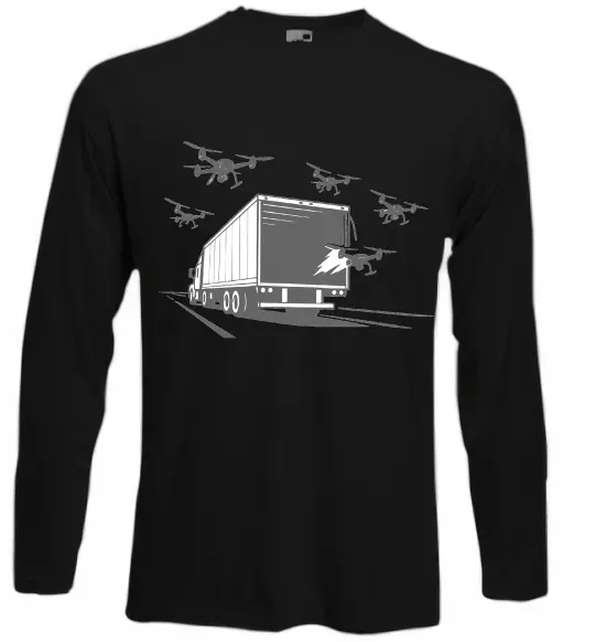 Лонгслив Операція Павутина Черный фото