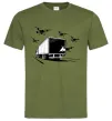 Мужская футболка Операція Павутина Оливковый фото