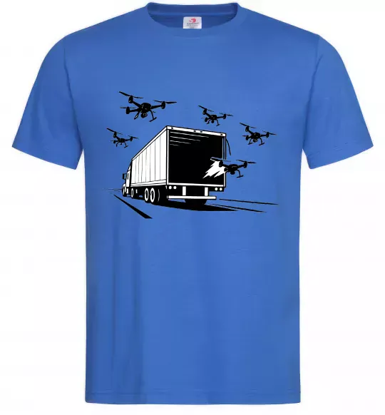 Мужская футболка Операція Павутина Ярко-синий фото