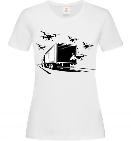 Жіноча футболка Операція Павутина Білий фото