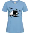 Жіноча футболка Операція Павутина Блакитний фото