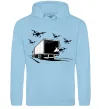 Чоловіча толстовка (худі) Операція Павутина Блакитний фото