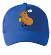Кепка Капібара Шо ти? Ярко-синий фото