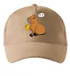 Кепка Капібара Шо ти? Пісочний фото