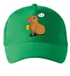 Кепка Капібара Шо ти? Зеленый фото