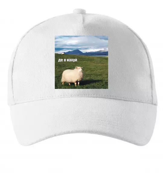 Кепка Де я на Білий фото