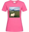 Жіноча футболка Де я на Яскраво-рожевий фото
