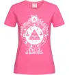 Жіноча футболка Білл Шифр Gravity Falls Яскраво-рожевий фото