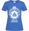 Жіноча футболка Білл Шифр Gravity Falls Яскраво-синій фото
