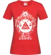Жіноча футболка Білл Шифр Gravity Falls Червоний фото