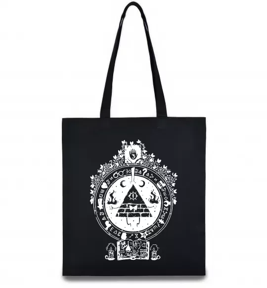 Еко-сумка Білл Шифр Gravity Falls Чорний фото
