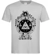 Чоловіча футболка Білл Шифр Gravity Falls Сірий фото