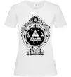 Жіноча футболка Білл Шифр Gravity Falls Білий фото