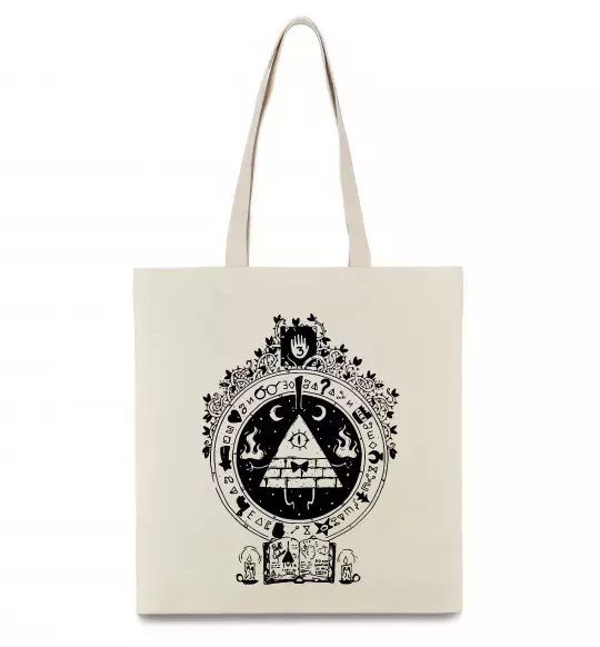 Еко-сумка Білл Шифр Gravity Falls Бежевий фото